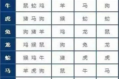 夫妻五行配對|婚恋配对：生肖五行婚配表(图)